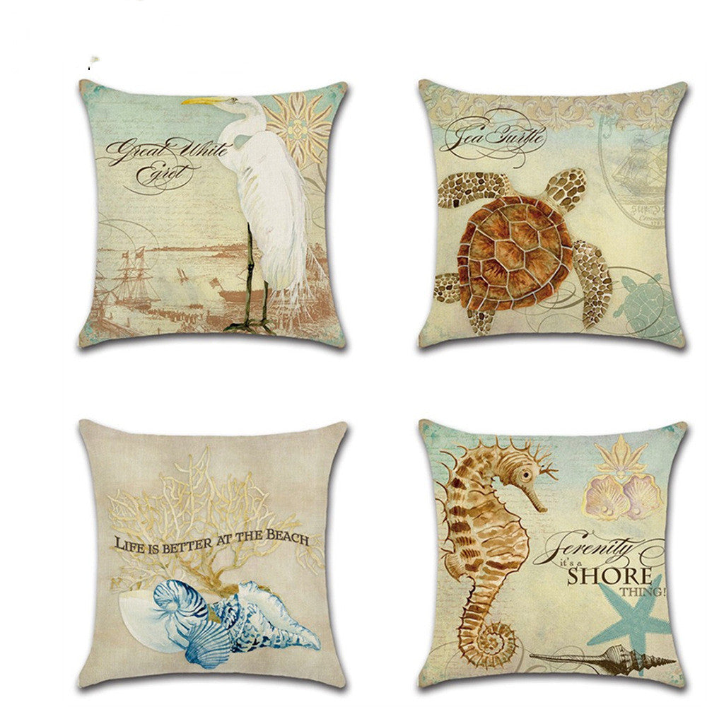 Conch pillow cover cushion cover - My Store
