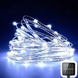 100 200led solar copper wire string light - My Store