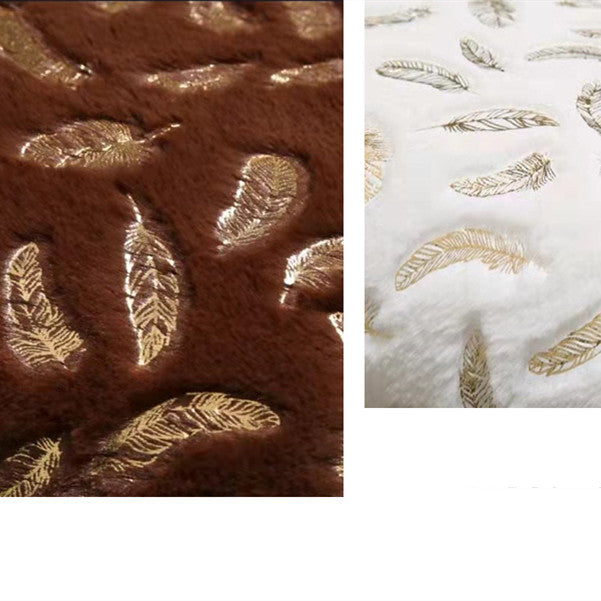 Three Piece Set Of Marbled Foiled Rugs - My Store
