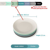 Creative Commercial Plastic Round Dinner Plates - My Store