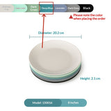 Creative Commercial Plastic Round Dinner Plates - My Store