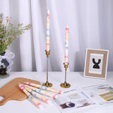 Watercolor Candle Long Brush Holder Candlestick Candle - My Store