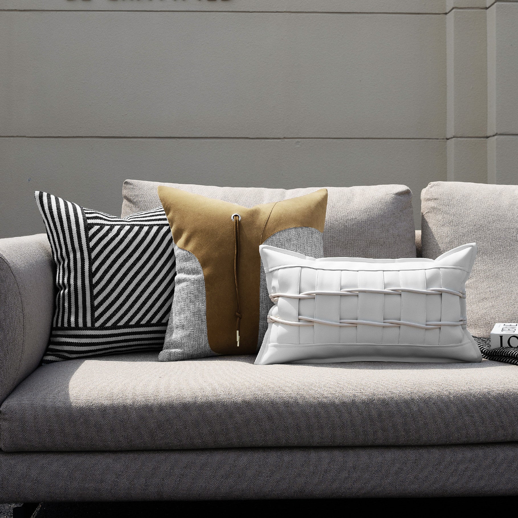 Modern Minimalist Upholstered Living Room Pillows - My Store