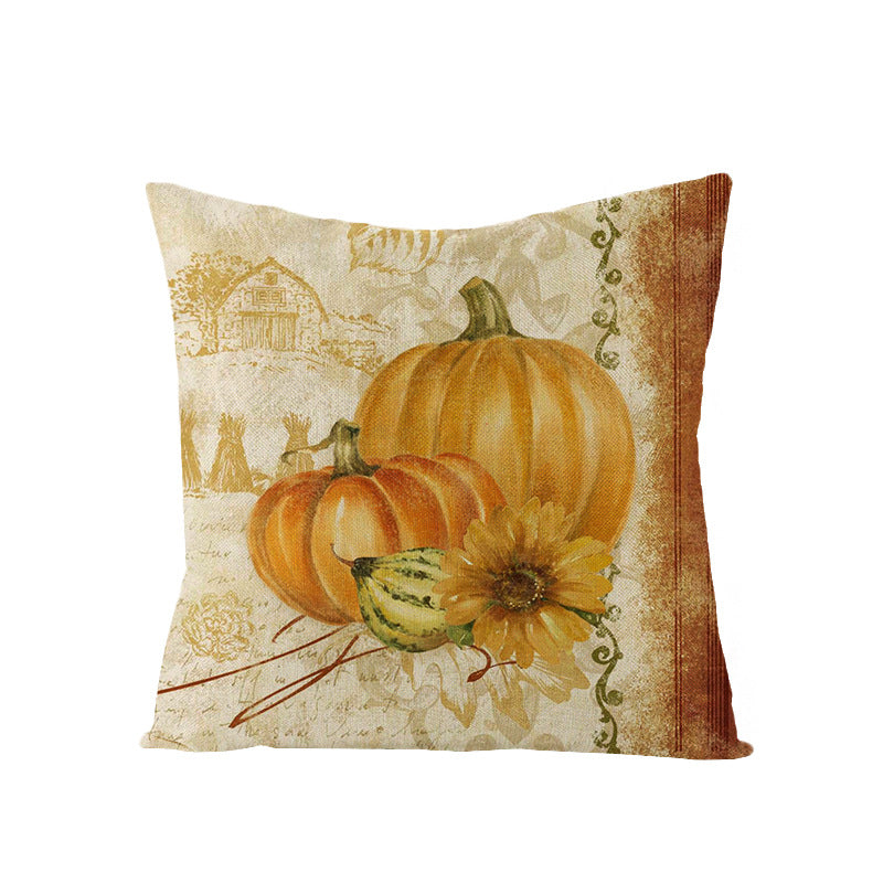 Linen Cushion Office Sofa Cushion Cover - My Store