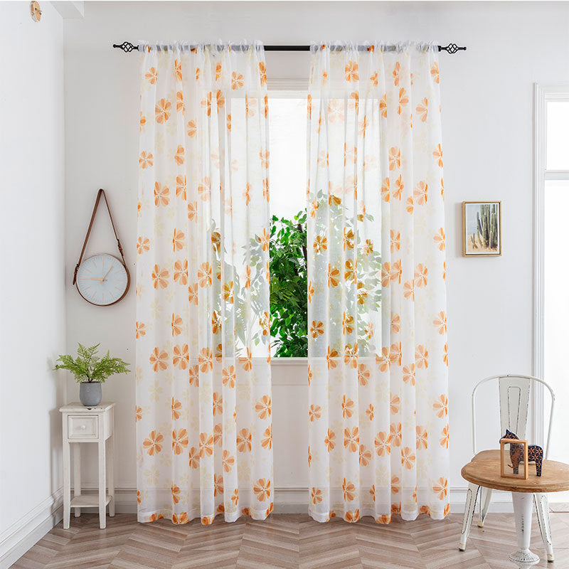 Mesh Curtains Bedroom Light Transmission Decorative Curtain - My Store