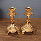 Tulip Candle Holder Candle Holder European Style Candlelight Dinner Props - My Store