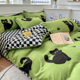 Household Pure Cotton Fashion Minimalist Bed Sheets - My Store