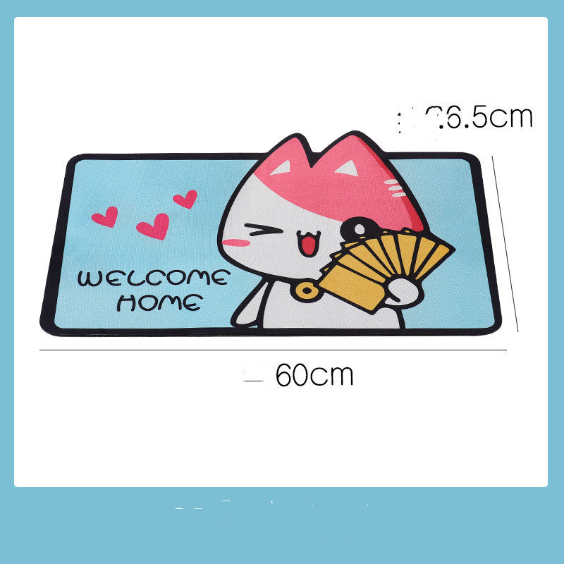 Cartoon Welcome Entrance Doormats Carpets Rugs For Home Bath - My Store