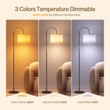 New Modern Simple Bedside Cloth Floor Lamp Floor Table Lamp - My Store
