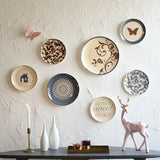Creative wall wall ceramic hanging plate - My Store