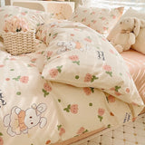Four-piece Bed Set Pure Cotton Student Dormitory Duvet Cover Sheets - My Store