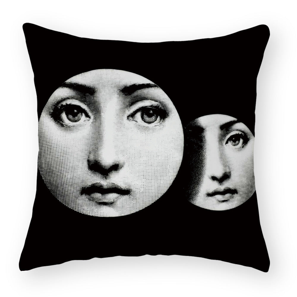 Peach Skin Plush Pillow Cover Sofa Cushion Car Cushion Cover - My Store