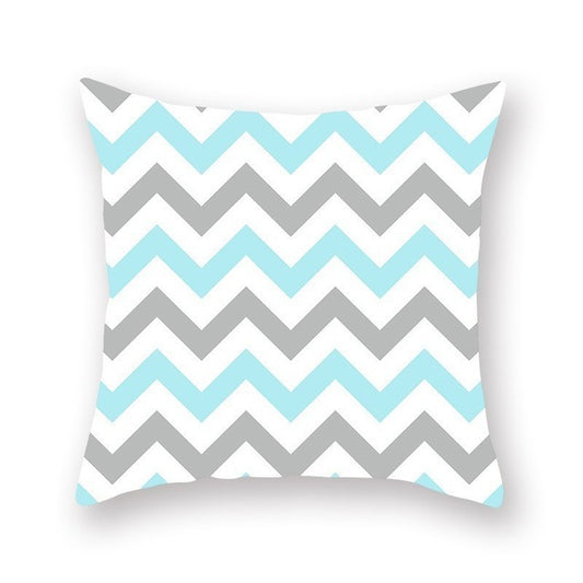 Green geometric pillow cushion cover sofa cushion - My Store
