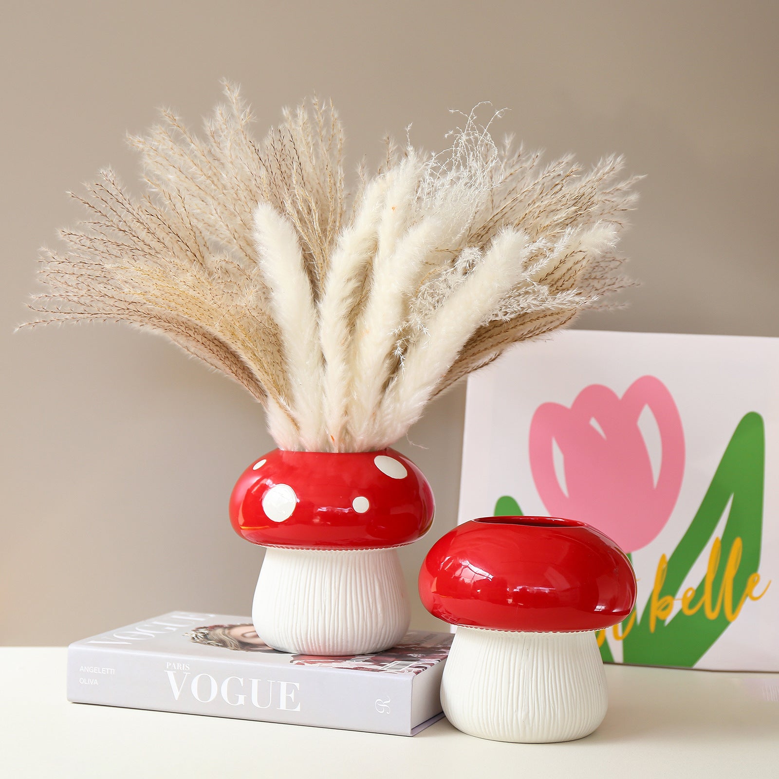 New Creative Mushroom Ceramic Vases - My Store