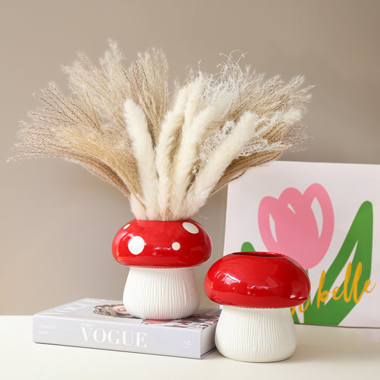 New Creative Mushroom Ceramic Vases - My Store
