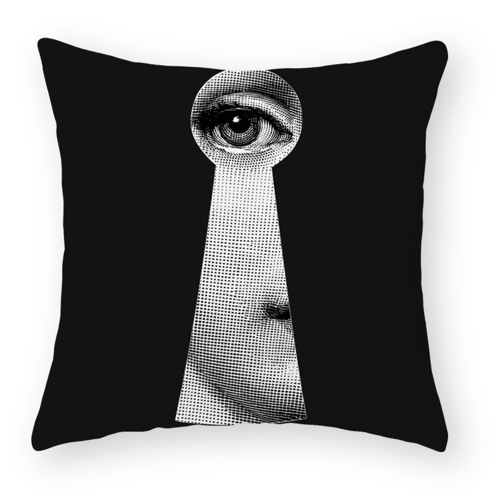 Peach Skin Plush Pillow Cover Sofa Cushion Car Cushion Cover - My Store