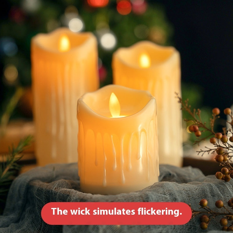 Electronic Simulation Candle Led Tears Candle Light - My Store