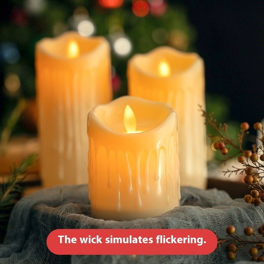 Electronic Simulation Candle Led Tears Candle Light - My Store