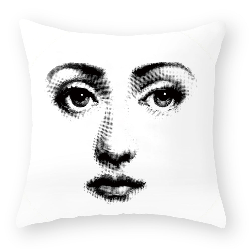 Peach Skin Plush Pillow Cover Sofa Cushion Car Cushion Cover - My Store