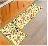 Floor mats, non-slip, oil-proof, household machine washable door mats, bathroom, bathroom, bedside rugs - My Store