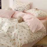 Four-piece Bed Set Pure Cotton Student Dormitory Duvet Cover Sheets - My Store