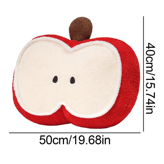 Fruit Shaped Pillows Lovely Cartoon Fruit Seat Cushion Adorable Lumbar Spine Waist Supporter Cartoon Comfortable Stuffed Fruit Pillows For Kids - My Store