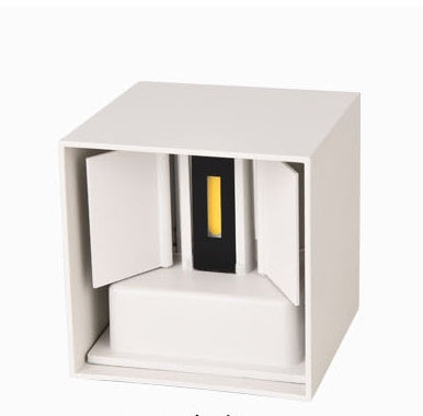 Aluminum outdoor wall lamp waterproof adjustable wall lamp square circular background wall lamp color BD81 BD80 - My Store