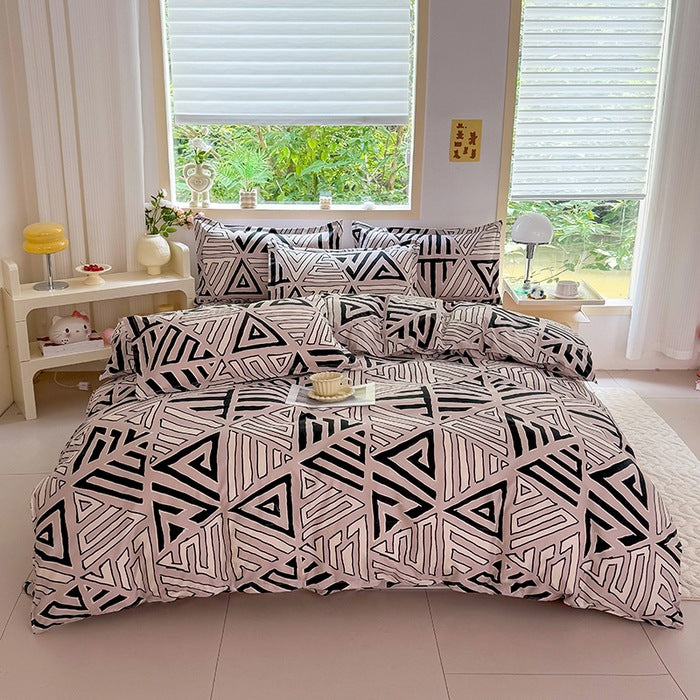 Breathable And Skin-friendly Brushed Bed Sheets - My Store