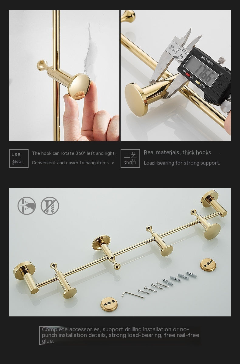 Clothes Hook Wall Hanging Wall Hanging Clothes Hook Black - My Store