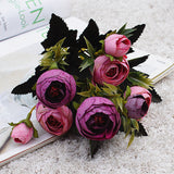 Home decoration small bouquets artificial flowers - My Store