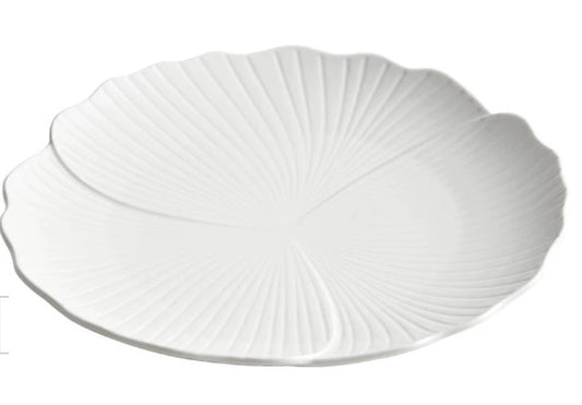 Ceramic Advanced White Deep Plates Dessert Plate - My Store