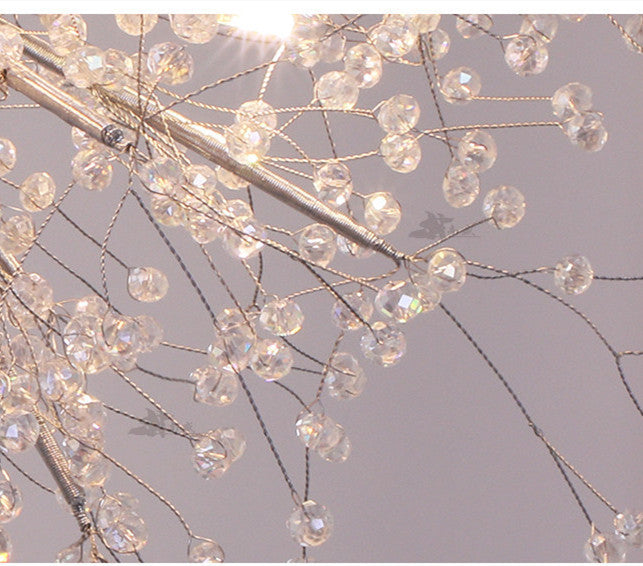 Luxury Decorative Vertical Crystal Floor Lamp - My Store