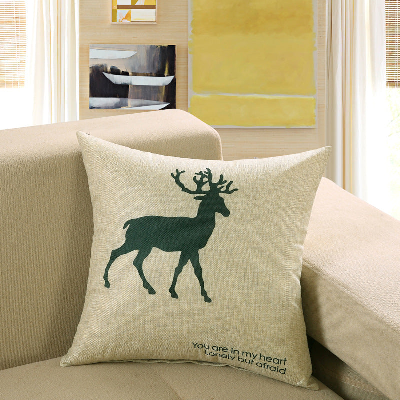 Printed sofa cushion cover - My Store