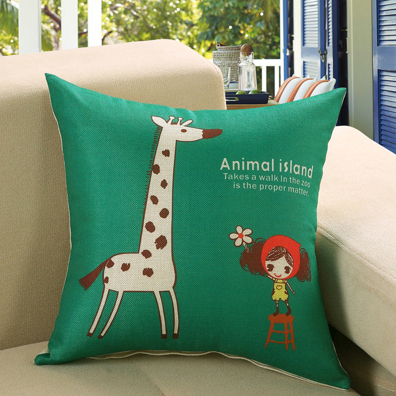 Printed sofa cushion cover - My Store