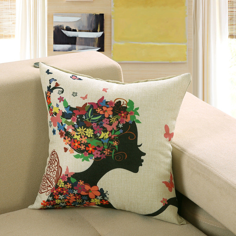 Printed sofa cushion cover - My Store