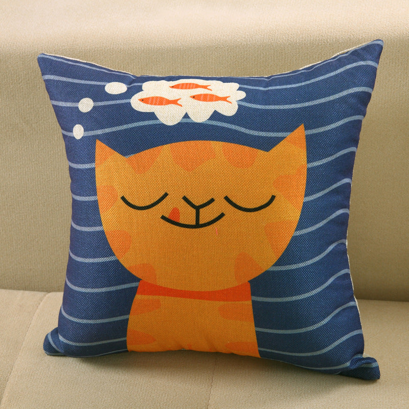 Printed sofa cushion cover - My Store