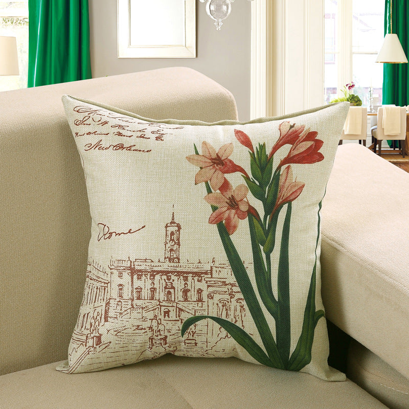 Printed sofa cushion cover - My Store