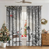 3D Digital Printed Christmas Curtains - My Store