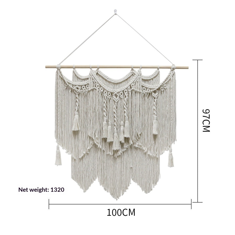 Wall Decor Hanging Piece Wall Hanging Tassel Tapestry - My Store