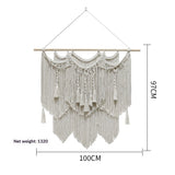 Wall Decor Hanging Piece Wall Hanging Tassel Tapestry - My Store