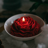 52 Degrees Novice Peony Rose Candle Low Temperature Candle Mood Spice Scented Candle Atmosphere Sense Candle Drop Wax - My Store