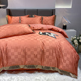 Silk Cotton Sheets Fitted Sheet Quilt Cover Bed - My Store