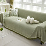 Sofa Towel Full Cover Cloth Ins Cream Style Cotton Yarn Camping Rugs Sofa Cushion Cover Towel - My Store