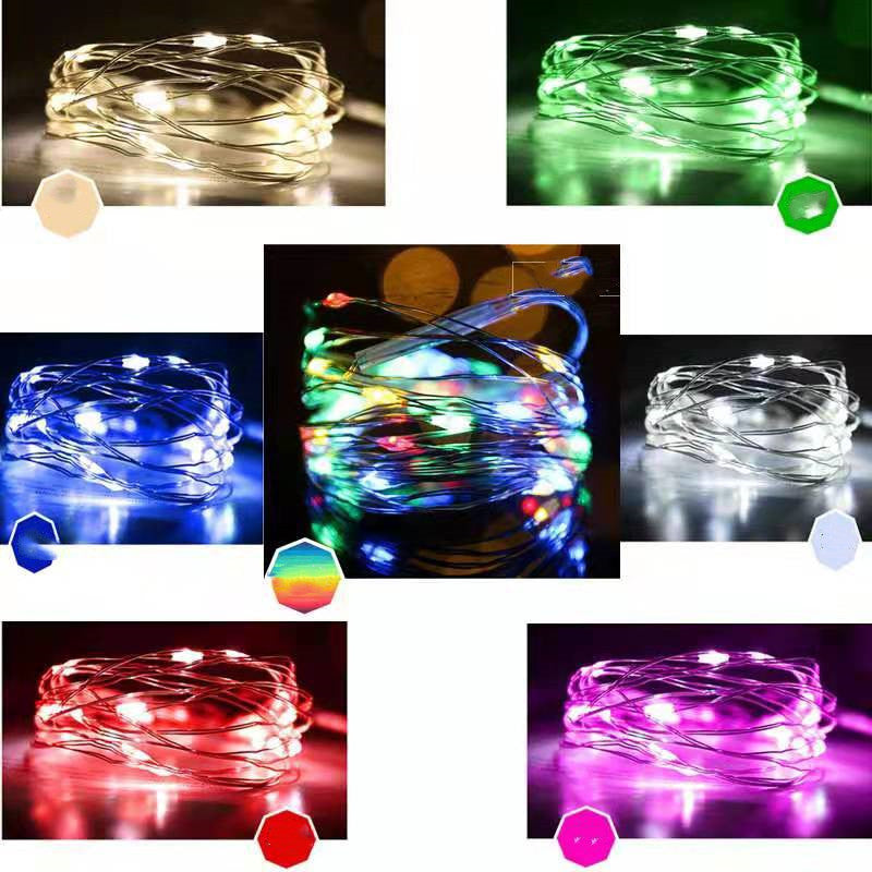 Three A Battery Box Type Copper Wire String Light - My Store