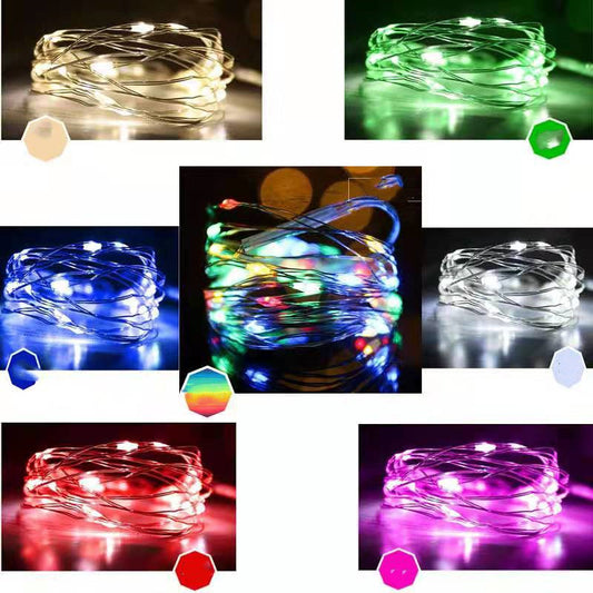 Three A Battery Box Type Copper Wire String Light - My Store