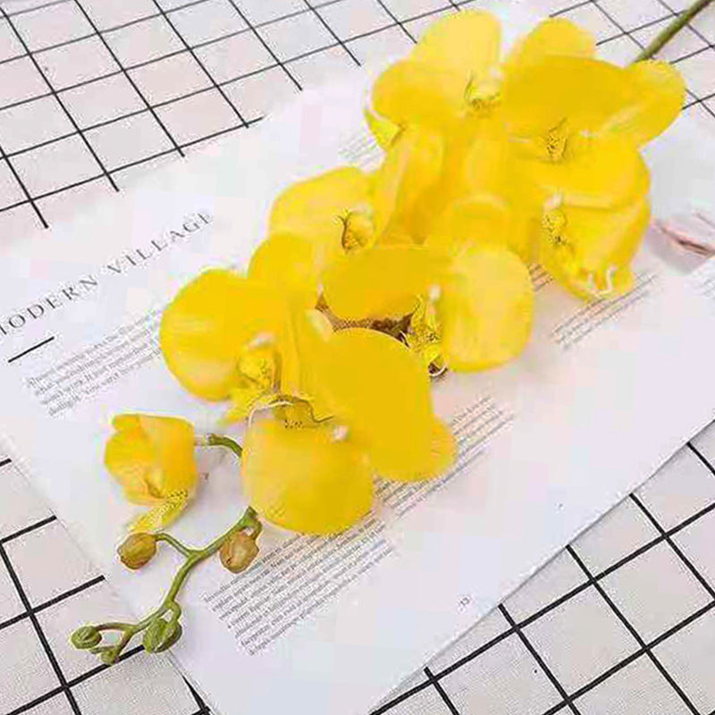 Single Film 9 Phalaenopsis Artificial Flowers - My Store