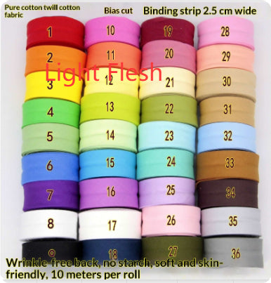25 Cm Hand-woven Twill Binding Strip For Bed Sheets - My Store
