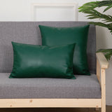 Leather Pillowcase Cushion Sofa Cushion Pillow Cover - My Store