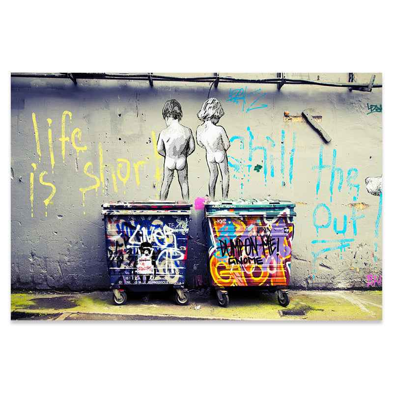 Graffiti Art Wall Street Art Poster Canvas Painting