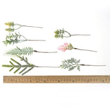 Artificial Plant Background Wall Accessories And Materials Artificial Plastic Artificial Flowers - My Store